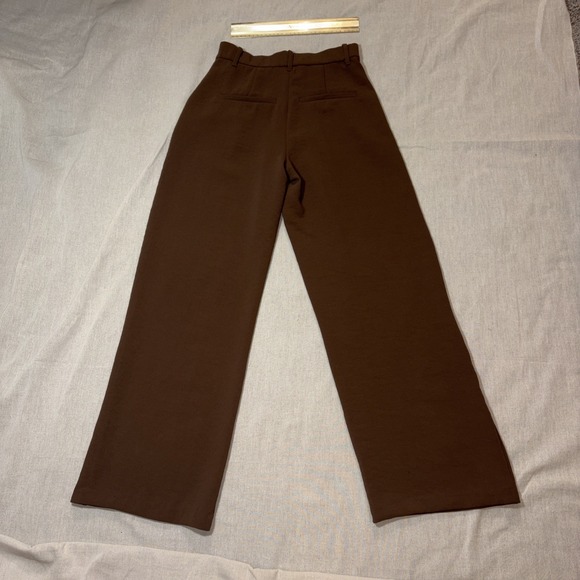 Abercrombie & Fitch Brown Wide Leg Pants - Picture 6 of 6